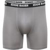 imageEddie Bauer Mens Jersey Boxer Brief With Contoured Pouch 6 PackDusty AquaAsh GreyLt ChambrayBlackAsh GreyBlack