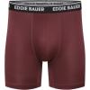 imageEddie Bauer Mens Jersey Boxer Brief With Contoured Pouch 6 PackSapphireAsh GreyDusty RedBlackAsh GreyBlack