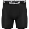 imageEddie Bauer Mens Microfiber Mesh Boxer Brief With Contoured Pouch 5 PackBlackAsh GreyAntique PineBlackAsh Grey