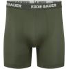 imageEddie Bauer Mens Microfiber Mesh Boxer Brief With Contoured Pouch 5 PackBlackAsh GreyAntique PineBlackAsh Grey