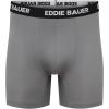 imageEddie Bauer Mens Microfiber Mesh Boxer Brief With Contoured Pouch 5 PackBlackAsh GreyAntique PineBlackAsh Grey