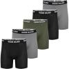 imageEddie Bauer Mens Microfiber Mesh Boxer Brief With Contoured Pouch 5 PackBlackAsh GreyAntique PineBlackAsh Grey