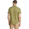 imageEddie Bauer Mens Printed Baja ShortSleeve ShirtGreen Olive