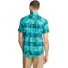 imageEddie Bauer Mens Printed Baja ShortSleeve ShirtTurquoise