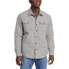 imageEddie Bauer Mens Voyager FleeceLined Shirt JacketGray