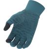 imageEddie Bauer Midweight Touchscreen Warm Running Gloves Standard Mens and Womens Cool Weather Gloves Teal Large