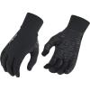 imageEddie Bauer Midweight Touchscreen Warm Running Gloves Standard Mens and Womens Cool Weather Gloves Assorted Colors SMXLGrid Fleece Black