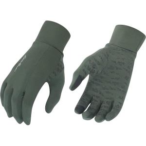 imageEddie Bauer Midweight Touchscreen Warm Running Gloves Standard Mens and Womens Cool Weather Gloves Assorted Colors SMXLDark Green