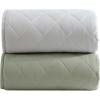 imageEddie Bauer  Twin Blanket Soft ampamp Cozy Bedding Quilted Home Decor Classic Solid Grey TwinGreen