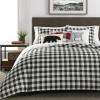 imageEddie Bauer  Twin Comforter Set Cotton Reversible Bedding Buffalo Plaid Home Decor for All Seasons Black Check TwinBlack Check