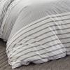 imageEddie Bauer Duvet Cover Set Soft Bedding with Matching Shams Buttons ampamp Corner Ties to Ensure Placement Striped Room Decor Twin NeutralNeutral