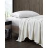 imageEddie Bauer Twin Blanket Solid Reversible Cotton Bedding Home Decor for All Seasons Textured Twill White TwinTextured Twill White