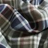 imageEddie Bauer Twin Comforter Set Reversible Microsuede Bedding with Matching Shams Casual Home Decor Rugged Plaid Brown TwinRugged Navy