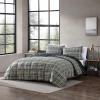 imageEddie Bauer Twin Comforter Set Reversible Microsuede Bedding with Matching Shams Casual Home Decor Rugged Plaid Brown TwinRugged Navy