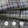 imageEddie Bauer Twin Comforter Set Reversible Microsuede Bedding with Matching Shams Casual Home Decor Rugged Plaid Brown TwinRugged Navy