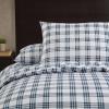 imageEddie Bauer Twin Duvet Cover Set Cotton Bedding Set with Matching Shams Casual Home Dcor Ticking Stripe Navy TwinBasic Plaid Navy