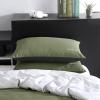 imageEddie Bauer Twin Duvet Cover Set Reversible Bedding Set with Matching Shams Casual Home Dcor Skyline Stripe Green TwinSkyline Stripe Green