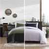 imageEddie Bauer Twin Duvet Cover Set Reversible Bedding Set with Matching Shams Casual Home Dcor Skyline Stripe Green TwinSkyline Stripe Green