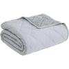 imageEddie Bauer  Twin Blanket Soft ampamp Cozy Bedding Quilted Home Decor Classic Solid Grey TwinGrey