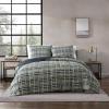 imageEddie Bauer Twin Comforter Set Reversible Microsuede Bedding with Matching Shams Casual Home Decor Rugged Plaid Brown TwinRugged Navy