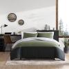 imageEddie Bauer Twin Duvet Cover Set Reversible Bedding Set with Matching Shams Casual Home Dcor Skyline Stripe Green TwinSkyline Stripe Green