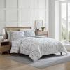 imageEddie Bauer  Twin Comforter Set Reversible Cotton Bedding with Matching Sham Classic Floral Home Decor with Plaid Reverse Woodland Forest Grey TwinWoodland Forest Grey