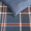 imageEddie Bauer  Twin Duvet Cover Reversible Bedding Set with Matching Shams Cozy Home Decor Shasta Lake Navy TwinNavy