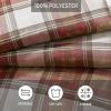 imageEddie Bauer  Twin Duvet Cover Set Reversible Cotton Bedding with Matching Sham Stylish Home Decor for All Seasons Edgewood Red TwinRed