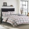 imageEddie Bauer Home Portage Bay Collection 100 Cotton Soft ampamp Cozy Premium Quality Plaid Duvet Cover with Matching Sham Machine Washable TwinKing