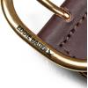 imageEddie Bauer Womens Casual Leather Belts with Durable Metal BuckleCenter Bar Woven  Brown