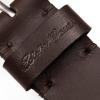 imageEddie Bauer Womens Casual Leather Belts with Durable Metal BuckleCenter Lacing  Brown