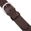 imageEddie Bauer Womens Casual Leather Belts with Durable Metal BuckleCenter Lacing  Brown