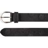 imageEddie Bauer Womens Casual Leather Belts with Durable Metal BuckleFloral Tooled  Black