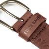 imageEddie Bauer Womens Casual Leather Belts with Durable Metal BuckleFloral Tooled  Tan