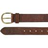 imageEddie Bauer Womens Casual Leather Belts with Durable Metal BuckleFloral Tooled  Tan