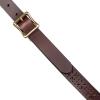 imageEddie Bauer Womens Casual Leather Belts with Durable Metal BucklePerforated Pattern  Brown