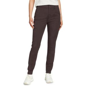 imageEddie Bauer Womens Voyager HighRise Chino Slim PantsAubergine