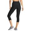 imageEddie Bauer Womens Trail Tight Capris  High RiseBlack