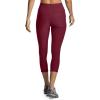 imageEddie Bauer Womens Trail Tight Capris  High RiseDark Berry