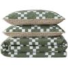 imageEddie Bauer  Quilt Set Super Soft Bedding with Matching Sham Silky Smooth ampamp Breathable Classic Home Essentials Alani Island Conversation Beige TwinDiamond Floral Green