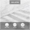 imageEddie Bauer  Queen Sheets Cotton Percale Bedding Set Crisp ampamp Cool Home Decor Chinook Grey QueenFish Atol WhiteGrey