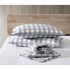 imageEddie Bauer  Queen Sheets Cotton Percale Bedding Set Crisp ampamp Cool Home Decor Chinook Grey QueenLakehouse Plaid GreyWhite