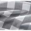 imageEddie Bauer  Queen Sheets Cotton Percale Bedding Set Crisp ampamp Cool Home Decor Chinook Grey QueenLakehouse Plaid GreyWhite