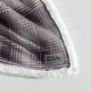 imageEddie Bauer  Throw Blanket Brushed Fleece Bedding with Sherpa Reverse Soft ampamp Cozy Home Decor for Bed or Couch Fair Isle Khaki 50quot x 70quotNordic Plaid Purple