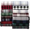 imageEddie Bauer  Throw Blanket Reversible Sherpa Fleece Bedding Buffalo Plaid Home Decor for All Seasons Black Check ThrowRed Check