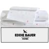imageEddie Bauer Kids  Twin Sheets StainResistant Toddler Bedding with Matching Shams Super Soft Ideal Girl Room Essentials Little Stripe Pink TwinDragonflies Pink
