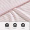 imageEddie Bauer Kids  Twin Sheets StainResistant Toddler Bedding with Matching Shams Super Soft Ideal Girl Room Essentials Little Stripe Pink TwinLittle Stripe Pink