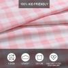 imageEddie Bauer Kids  Twin Sheets StainResistant Toddler Bedding with Matching Shams Super Soft Ideal Girl Room Essentials Little Stripe Pink TwinPoppy Plaid