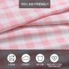 imageEddie Bauer Kids  Twin Sheets StainResistant Toddler Bedding with Matching Shams Super Soft Ideal Girl Room Essentials Little Stripe Pink TwinPoppy Plaid
