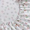 imageEddie Bauer Kids  Twin Sheets StainResistant Toddler Bedding with Matching Shams Super Soft Ideal Girl Room Essentials Little Stripe Pink TwinSunnyvale Rainbow